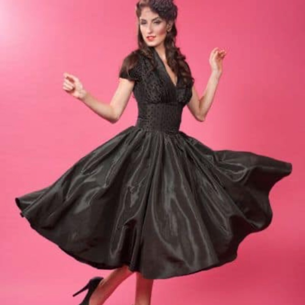 Miss Candyfloss Black Dress